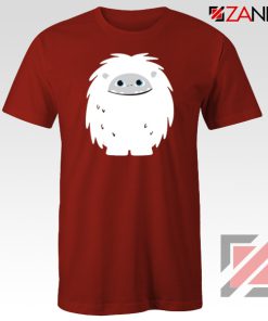 Abominable Smile Graphic Red Tshirt