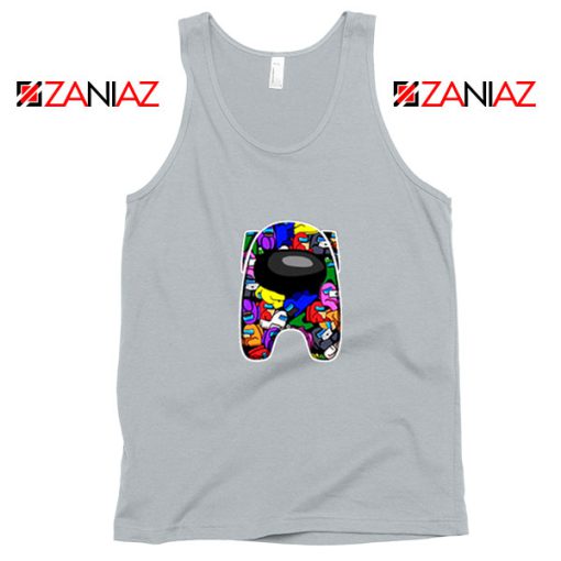 Among Us Online Game Best Sport Grey Tank Top