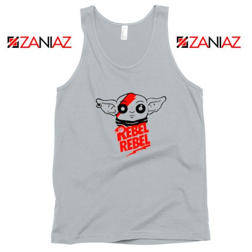 Baby Rebel Yoda Design Best SPort Grey Tank Top