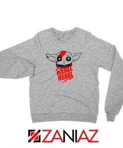 Baby Rebel Yoda Design Best Sport Grey Sweatshirt