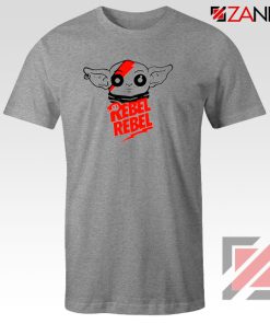 Baby Rebel Yoda Design Sport Grey Tshirt