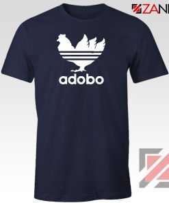 Chicken Adobo Filipino Parody Navy Blue Tshirt