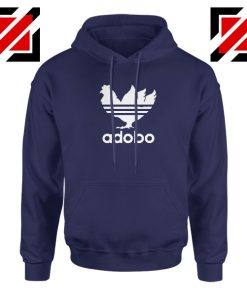 Chicken Adobo Navy Blue Hoodie