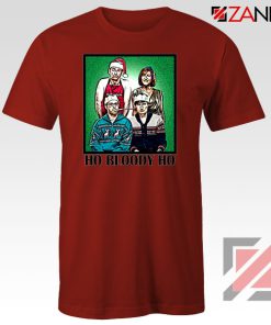 Ho Bloody Ho Parody Gaphic Red Tshirt