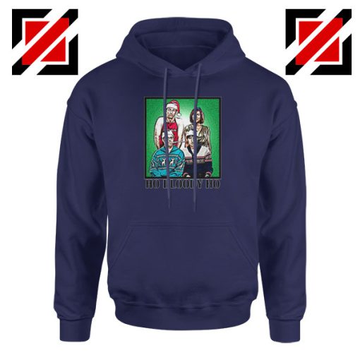 Ho Bloody Ho Parody New Sitcom Navy Blue Hoodie