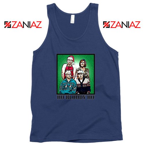 Ho Bloody Ho Parody Sitcom Navy Blue Tank Top