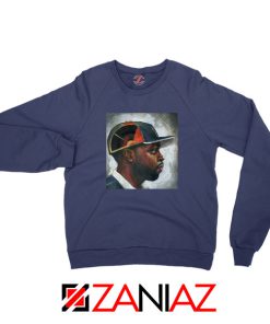 J Dilla American Rapper Navy Blue Sweatshirt