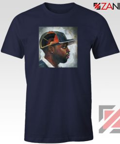 J Dilla Rapper Merch Navy Blue Tshirt