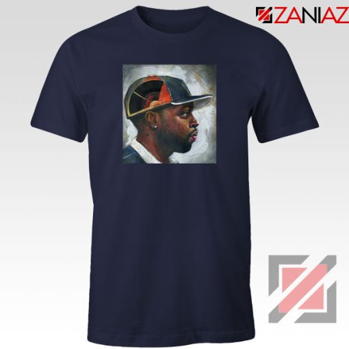 J Dilla Rapper Merch Navy Blue Tshirt