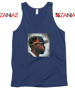 J Dilla USA Music Rapper Navy Blue Tank Top