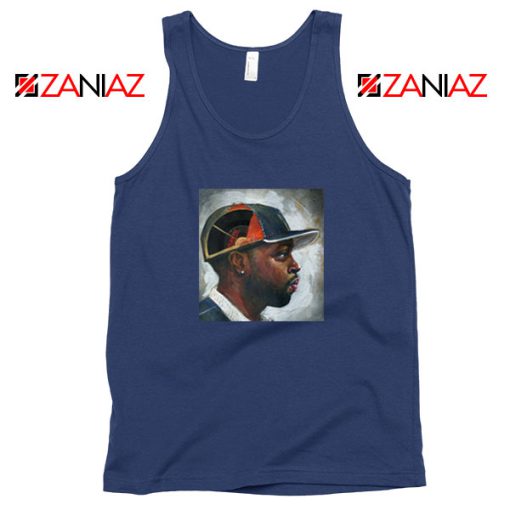 J Dilla USA Music Rapper Navy Blue Tank Top