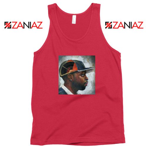 J Dilla USA Music Rapper Red Tank Top