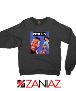 Martin 90s Sitcom Black Sweatshirt