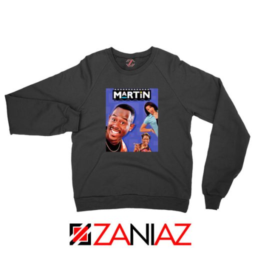 Martin 90s Sitcom Black Sweatshirt