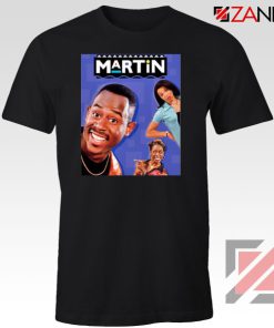 Martin 90s Sitcom Black Tshirt