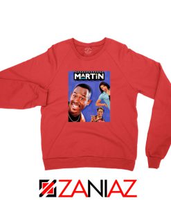 Martin 90s Sitcom Red Sweatshirt