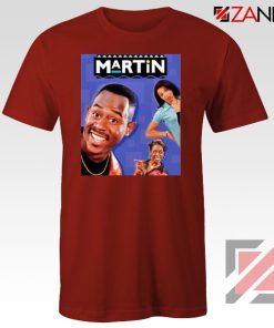 Martin 90s Sitcom Red Tshirt