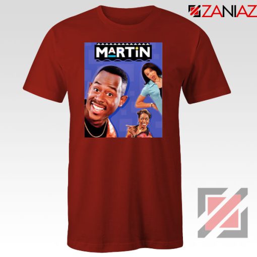 Martin 90s Sitcom Red Tshirt