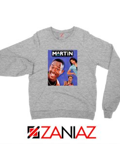 Martin 90s Sitcom Sport Grey Sweatshirt