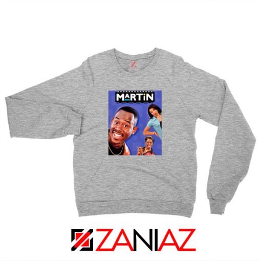 Martin 90s Sitcom Sport Grey Sweatshirt