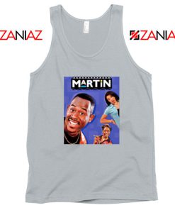 Martin 90s Sitcom Sport Grey Tank Top