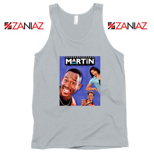 Martin 90s Sitcom Sport Grey Tank Top