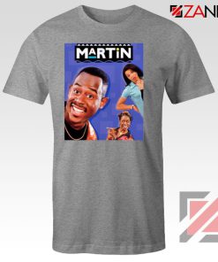 Martin 90s Sitcom Sport Grey Tshirt