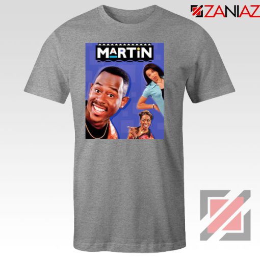 Martin 90s Sitcom Sport Grey Tshirt