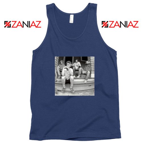 Minor Threat Mashup Golden Girls Navy Blue Tank Top