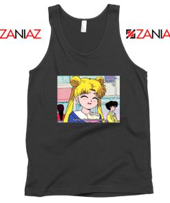 Sailor Moon Eating So Happy Best Tank Top