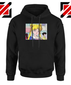 Sailor Moon Eating So Happy Food Hoodie