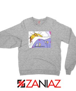 Sailor Moon Stay In Bed New Sport Grey Sweatshirt