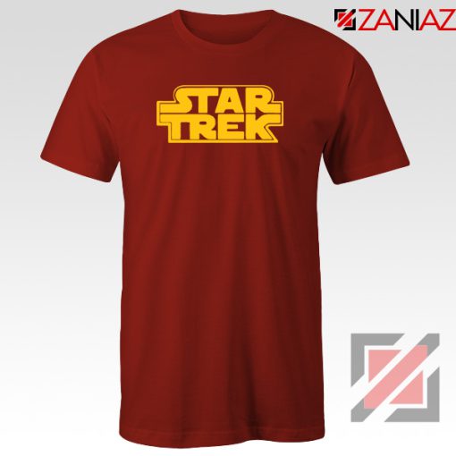 Star Trek Logo Star Wars Best Red Tshirt