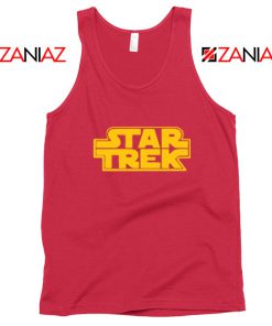 Star Trek Logo Star Wars Red Tank Top