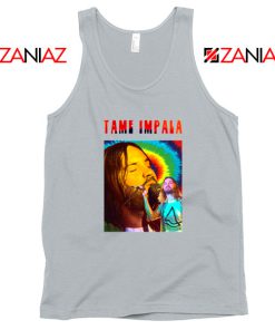 Tame Impala Music Project Sport Grey Tank Top