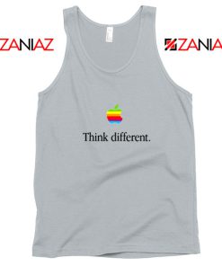 Think Different Apple Slogan Sport Grey Tank Top