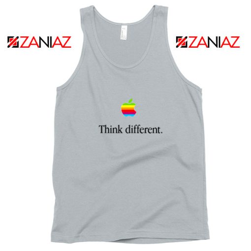 Think Different Apple Slogan Sport Grey Tank Top