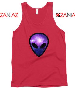 Alien Horror The Universe Red Tank Top