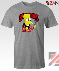 Backwoods Bart Simpson Best Sport Grey Tshirt