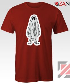 Bed Sheet Ghost 2021 Red Tshirt