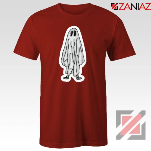 Bed Sheet Ghost 2021 Red Tshirt