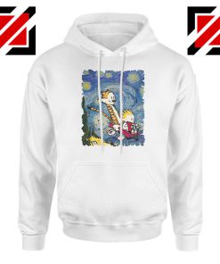 Calvin and Hobbes Stary Night Hoodie