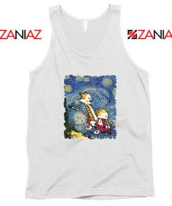 Calvin and Hobbes Stary Night Tank Top