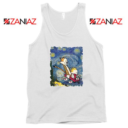 Calvin and Hobbes Stary Night Tank Top