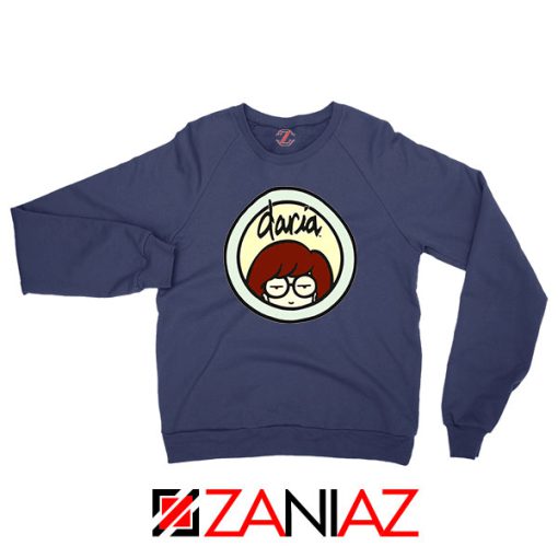 Daria Sitcom Best Navy Blue Sweatshirt