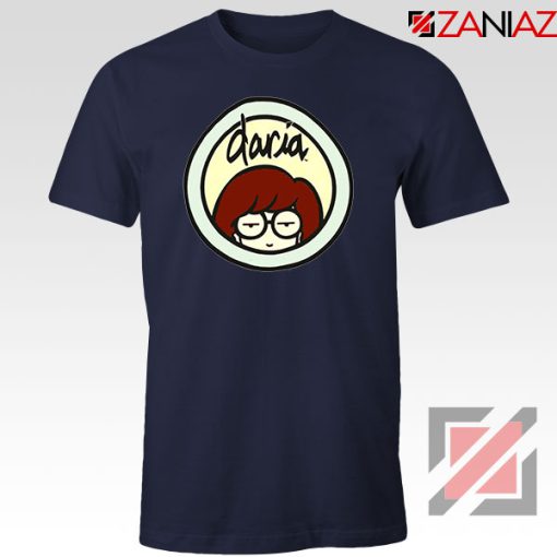 Daria Sitcom Best Navy Blue Tshirt