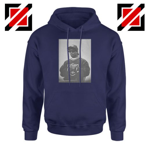 Eazy E American Rapper Best Navy Blue Hoodie