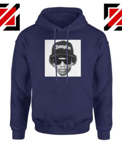 Eazy E Compton 2021 Best Navy Blue Hoodie