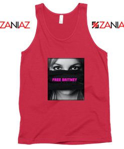 FreeBritney Movement New Red Tank Top