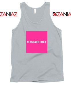 Hashtag Free Britney Best Sport Grey Tank Top